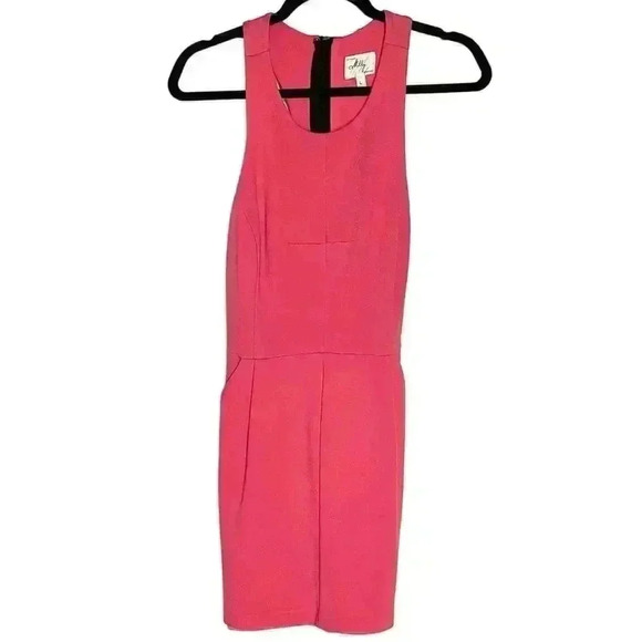 Milly Pink Racerback Dress Women’s L - Picture 3 of 8